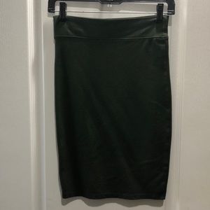Forever 21 Green Skirt